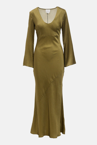 Reformation Silk Vivia Dress