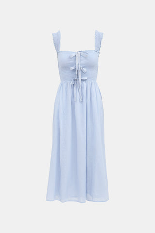 Reformation Smocked Darla Midi Dress