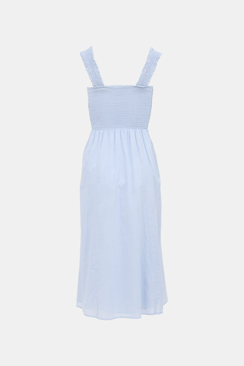 Reformation Smocked Darla Midi Dress