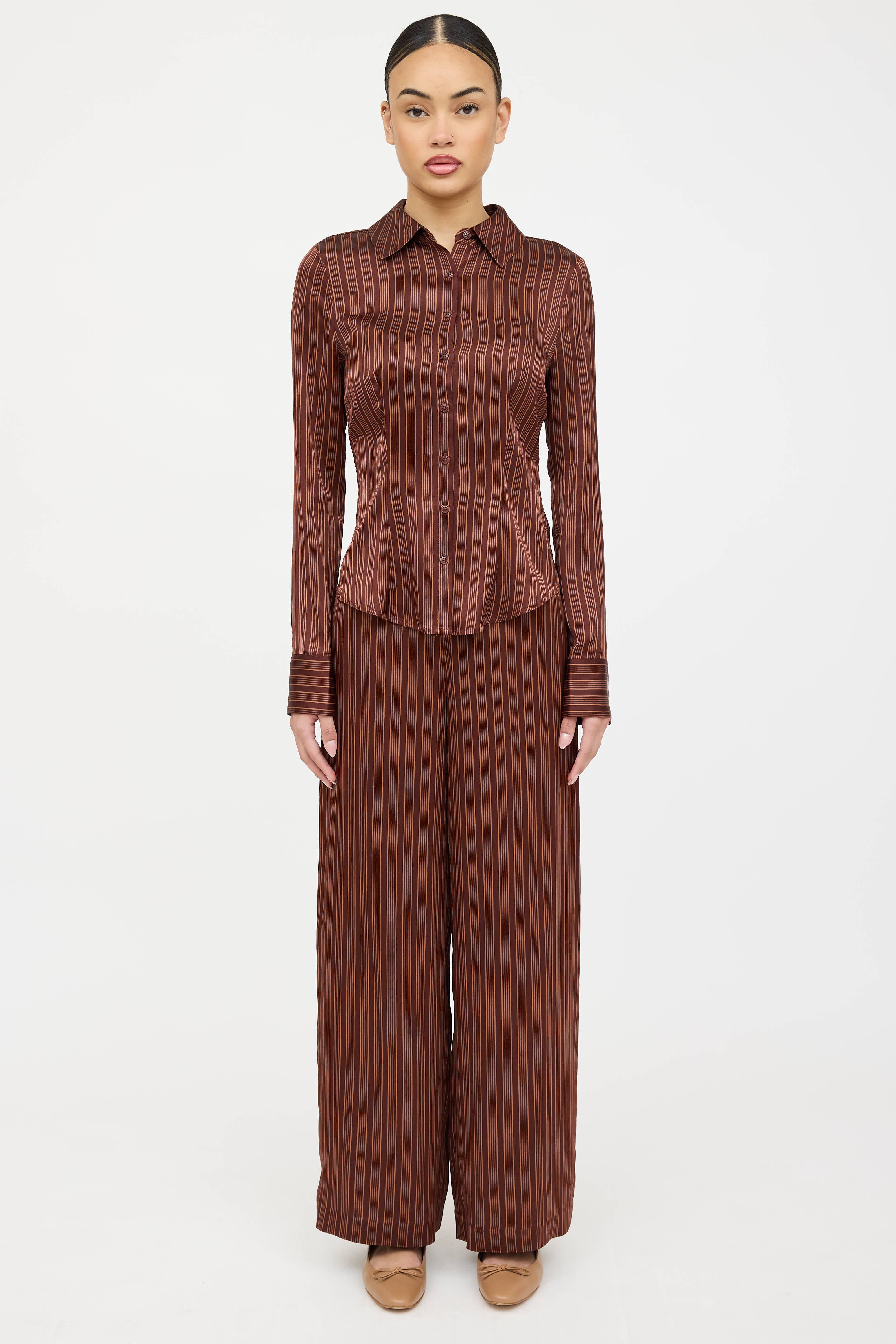Reformation Striped Co-Ord Set
