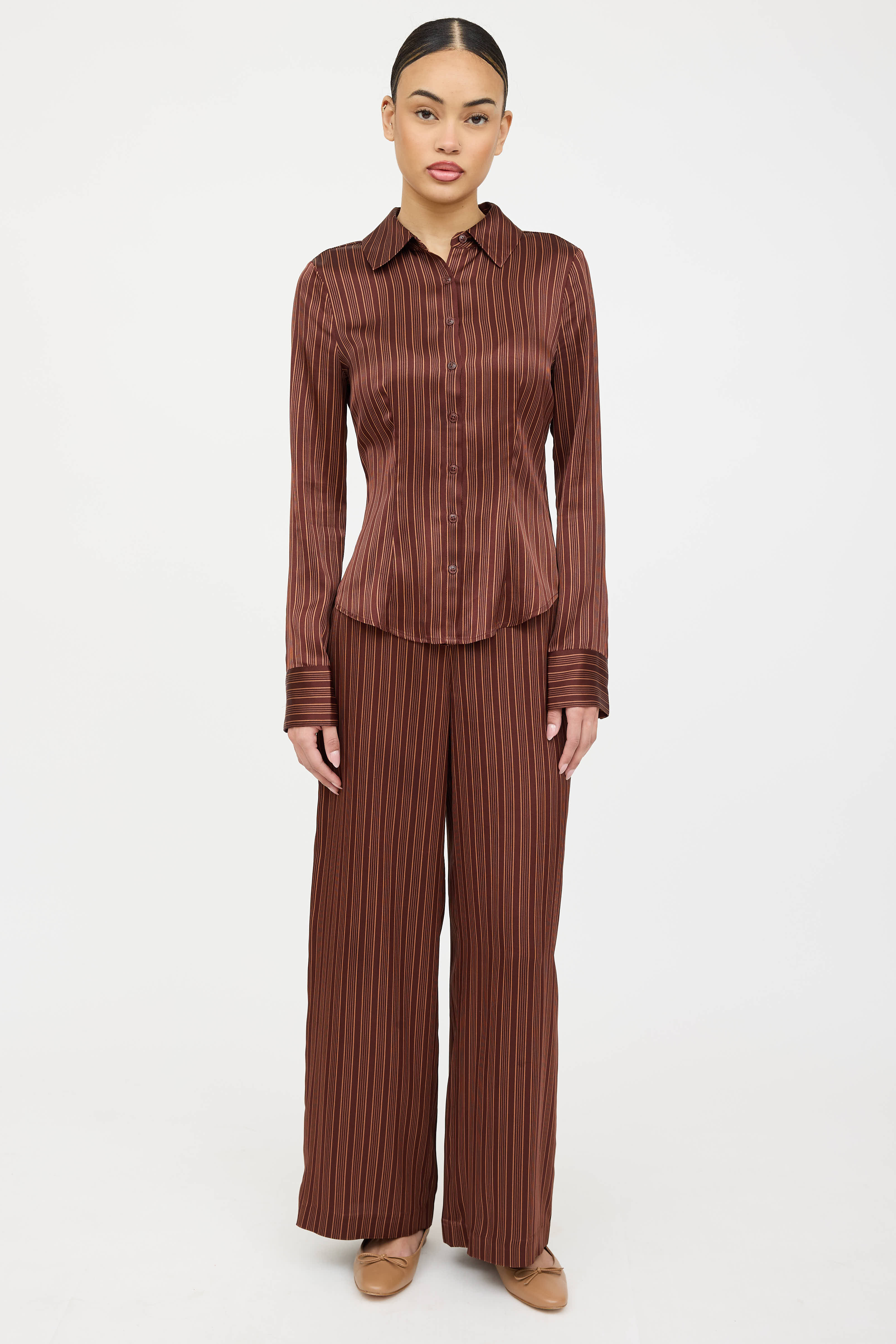 Reformation Striped Co-Ord Set