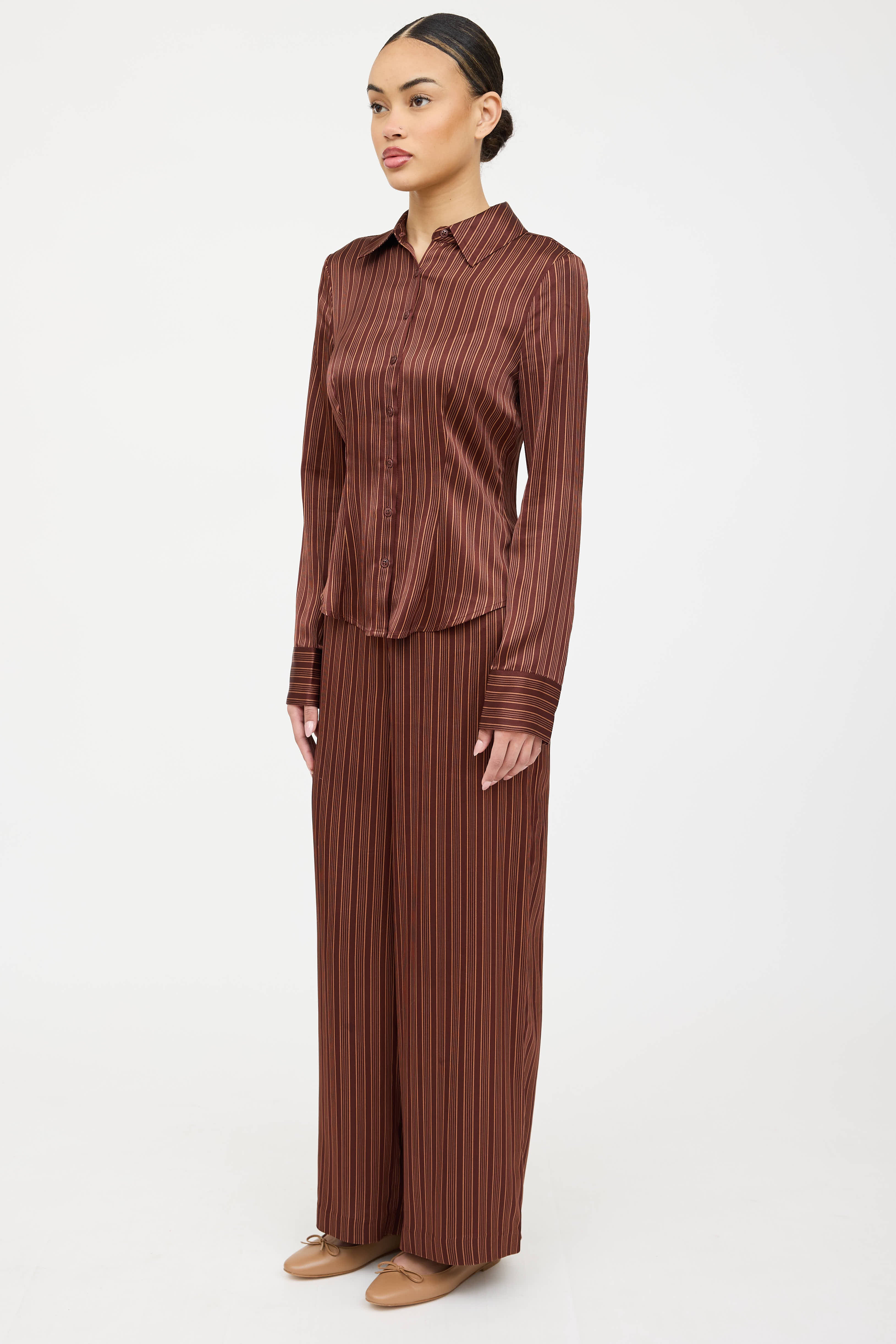 Reformation Striped Co-Ord Set