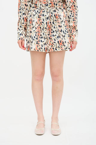Remain Birger Christensen Printed Camille Shorts