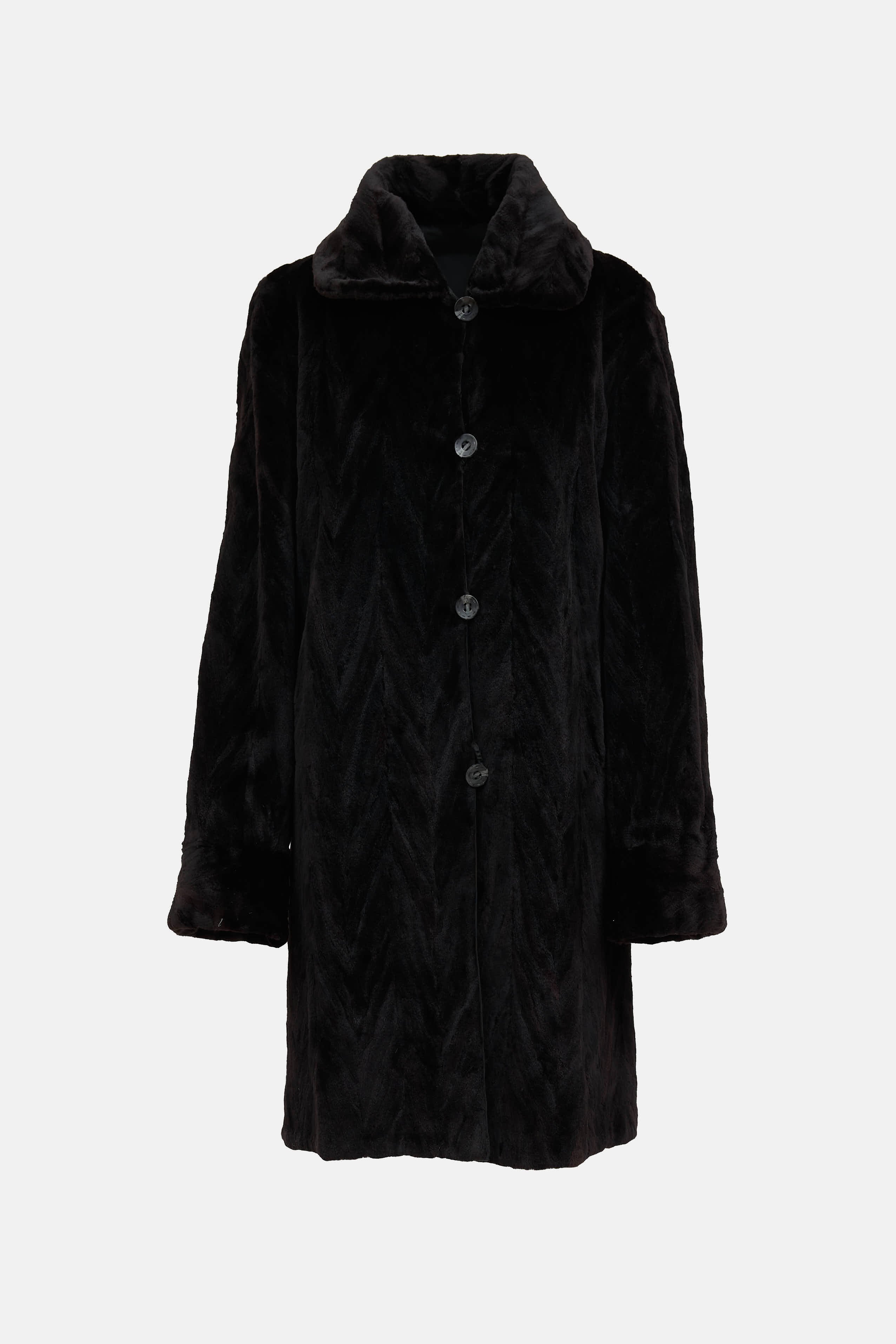 VSP ArchiveReversible Shearling Fur Coat
