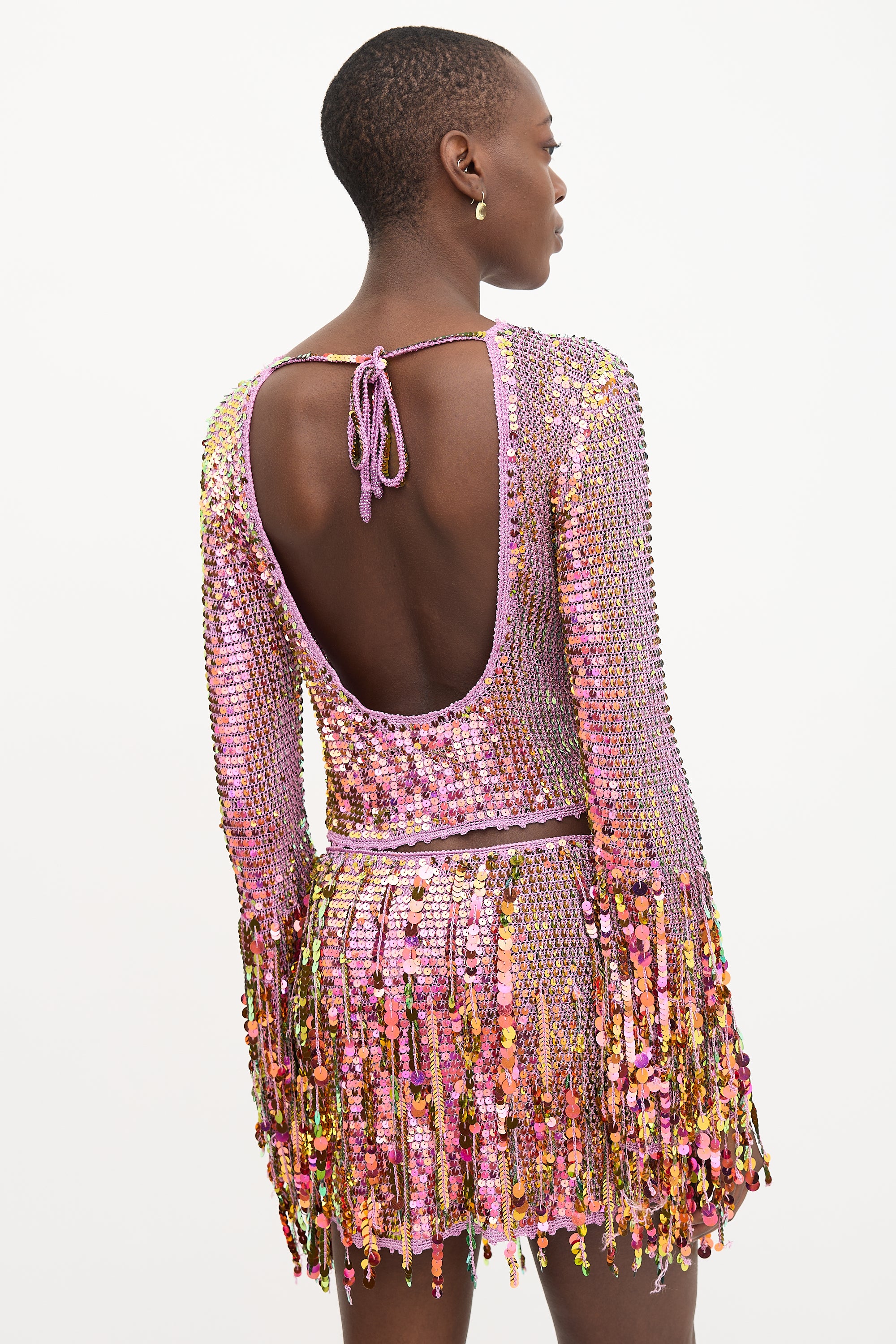 Retrofête Knit Sequin Co-Ord Set