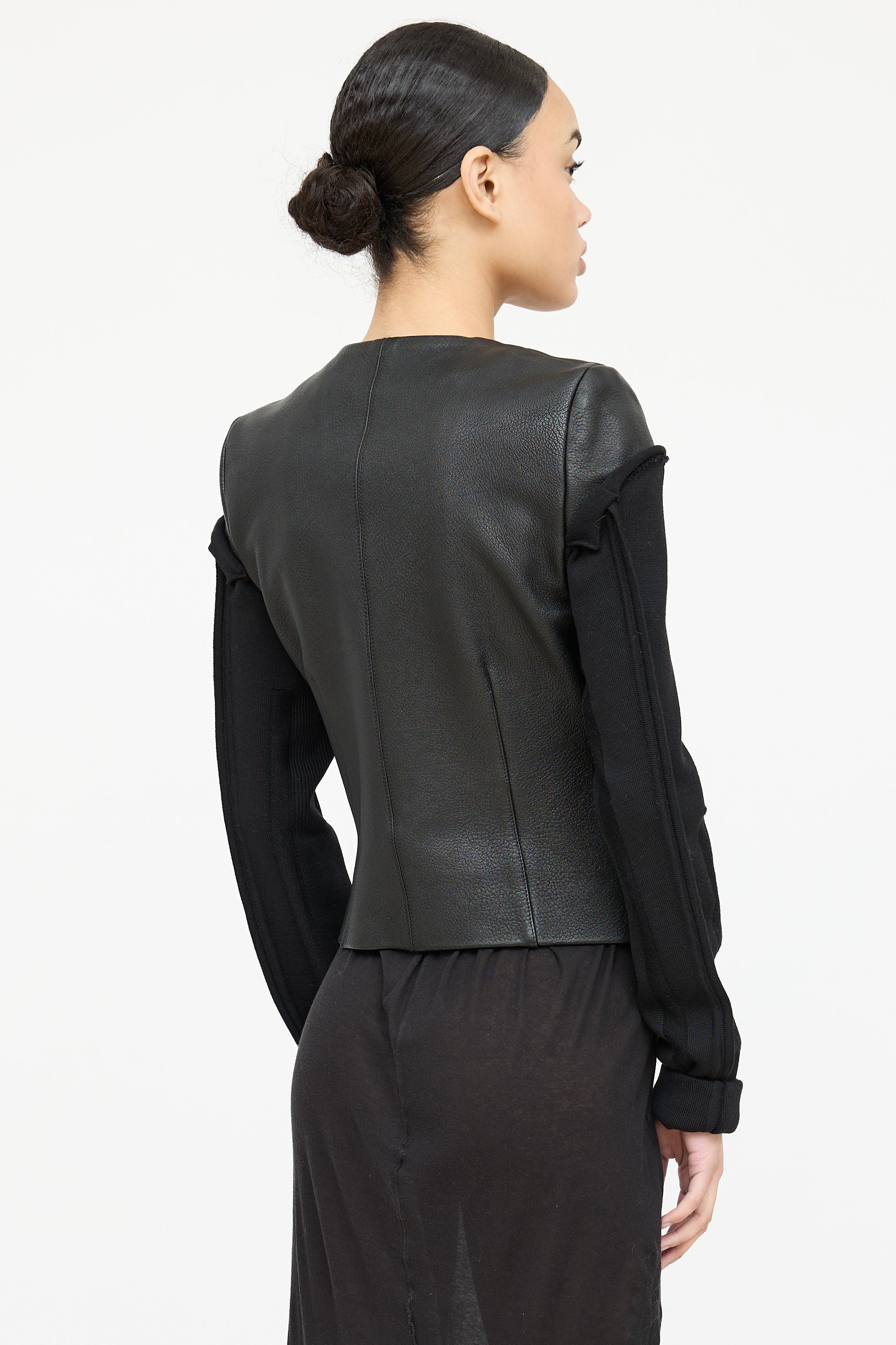 Leather & Wool Jacket