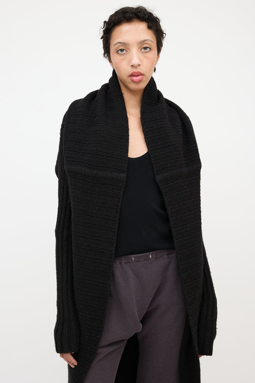Rick Owens FW 2006 Wool Hooded Cardigan