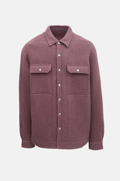 Rick Owens FW 2023 Wool Over Shirt