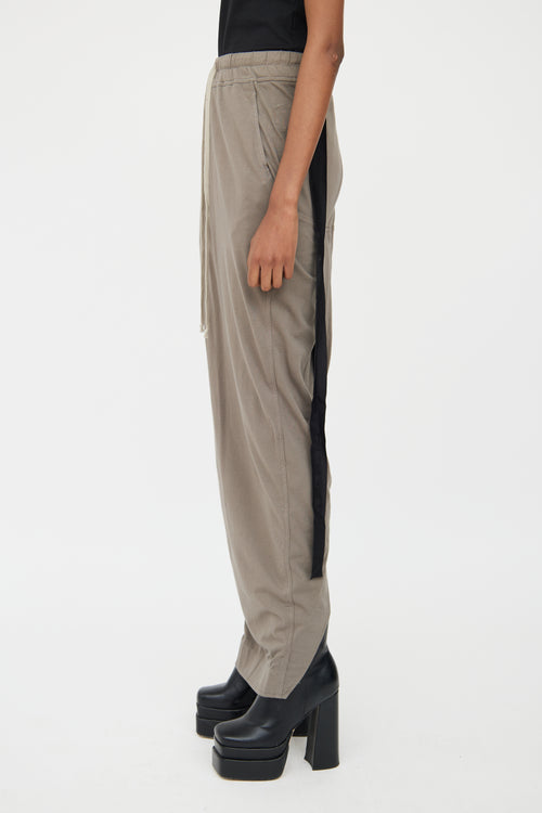 Rick Owens Brown DRKSHDW Cotton Maxi Skirt