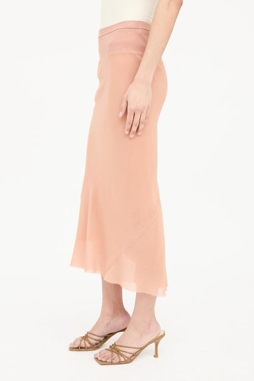 Rick Owens Bias Midi Skirt