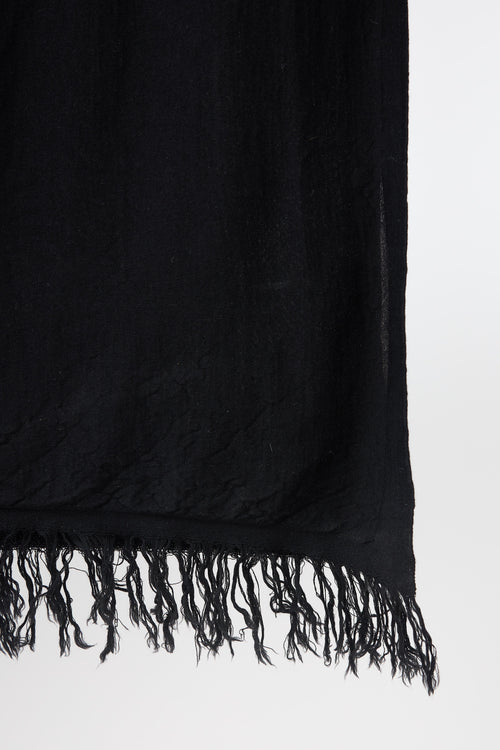 Rick Owens SS 2021 Blanket Scarf