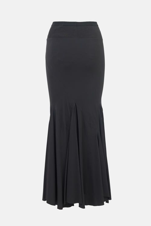 Rick Owens FW 2022 Godet Maxi Skirt