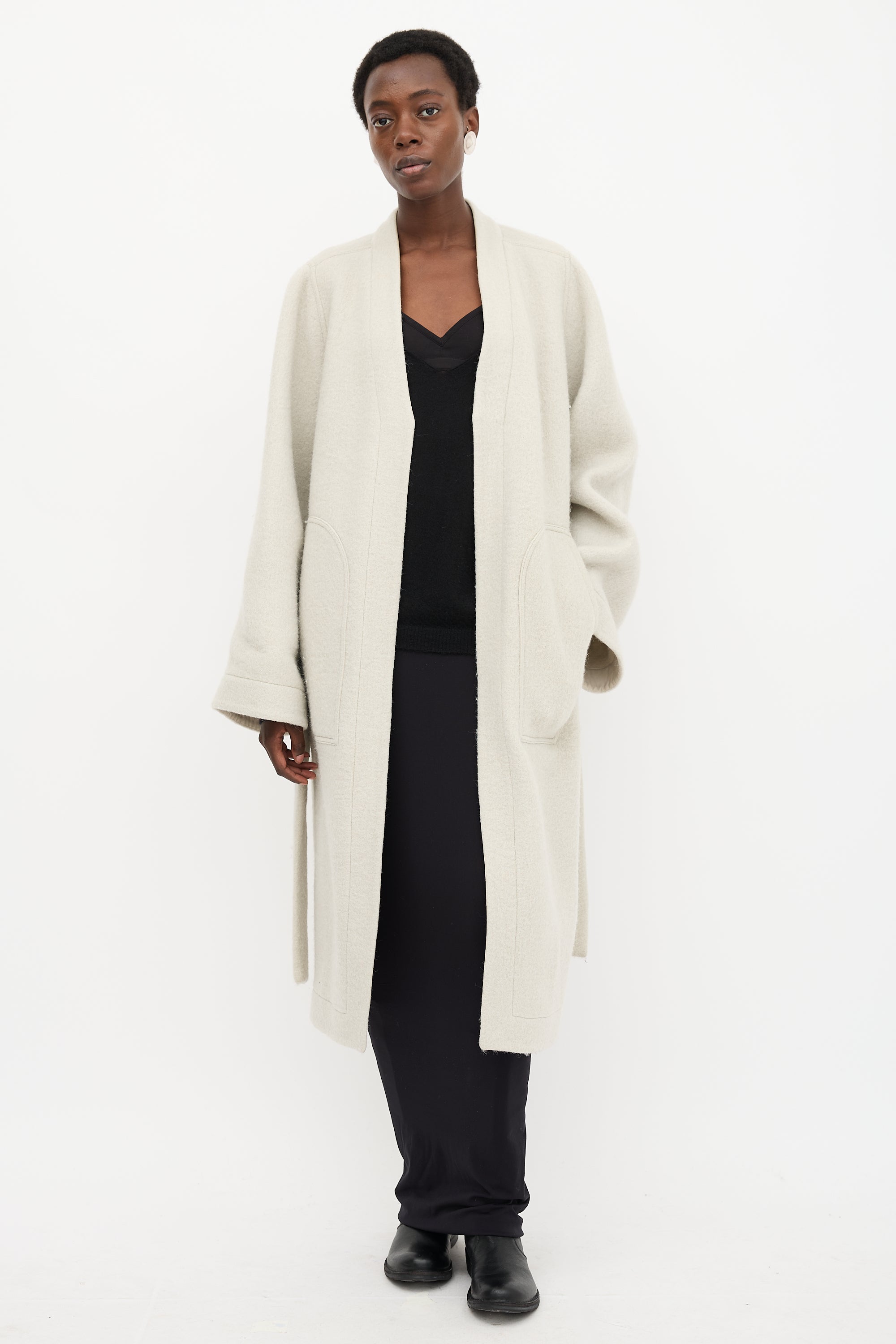 Rick Owens FW 2022 Wool Oversized Coat