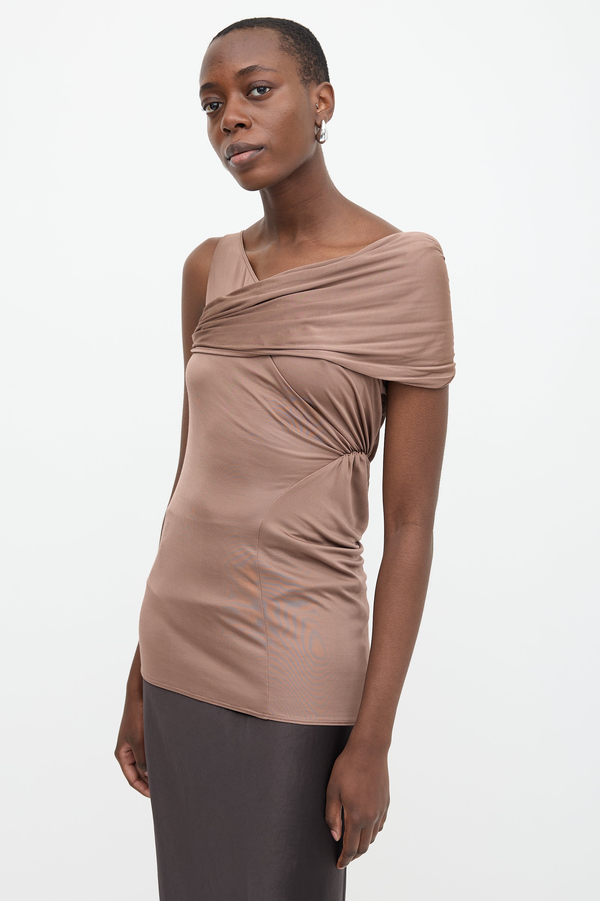 Rick Owens Lilies Jersey Sahara Top