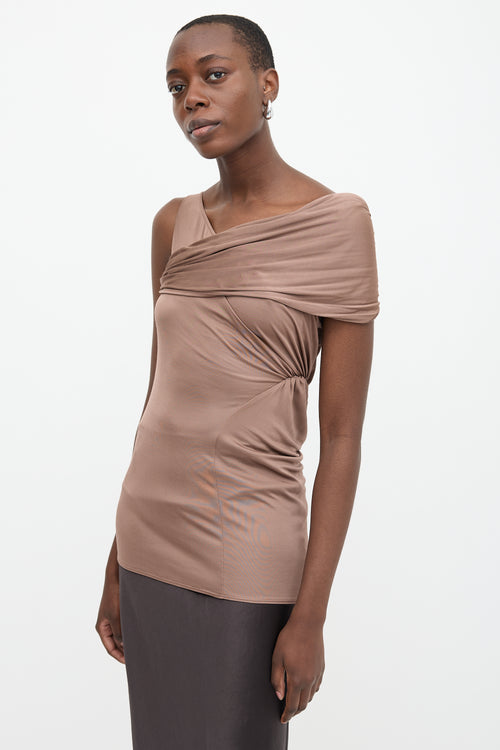 Rick Owens Lilies Jersey Sahara Top