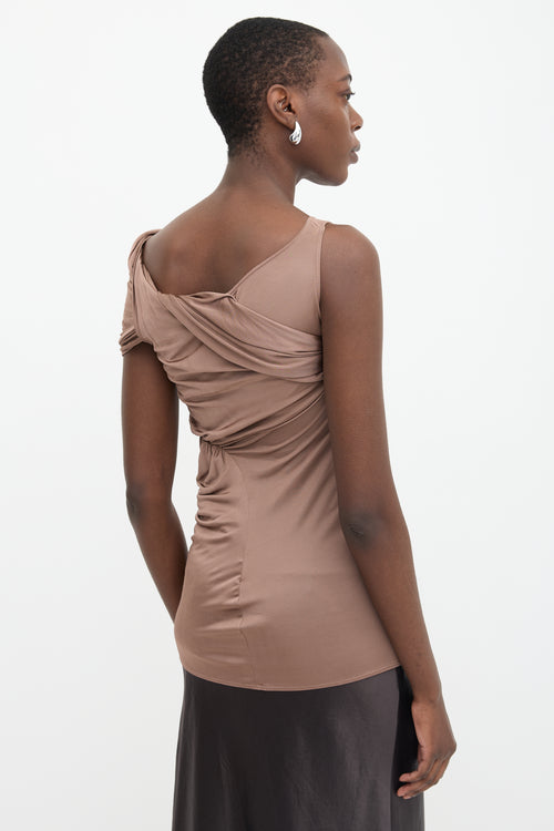 Rick Owens Lilies Jersey Sahara Top