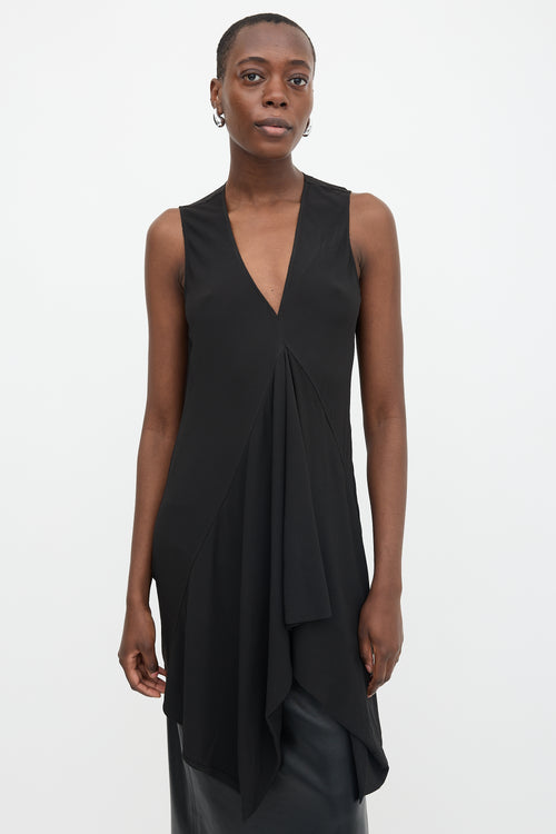 Rick Owens SS 2011 Crepe Handkerchief Top