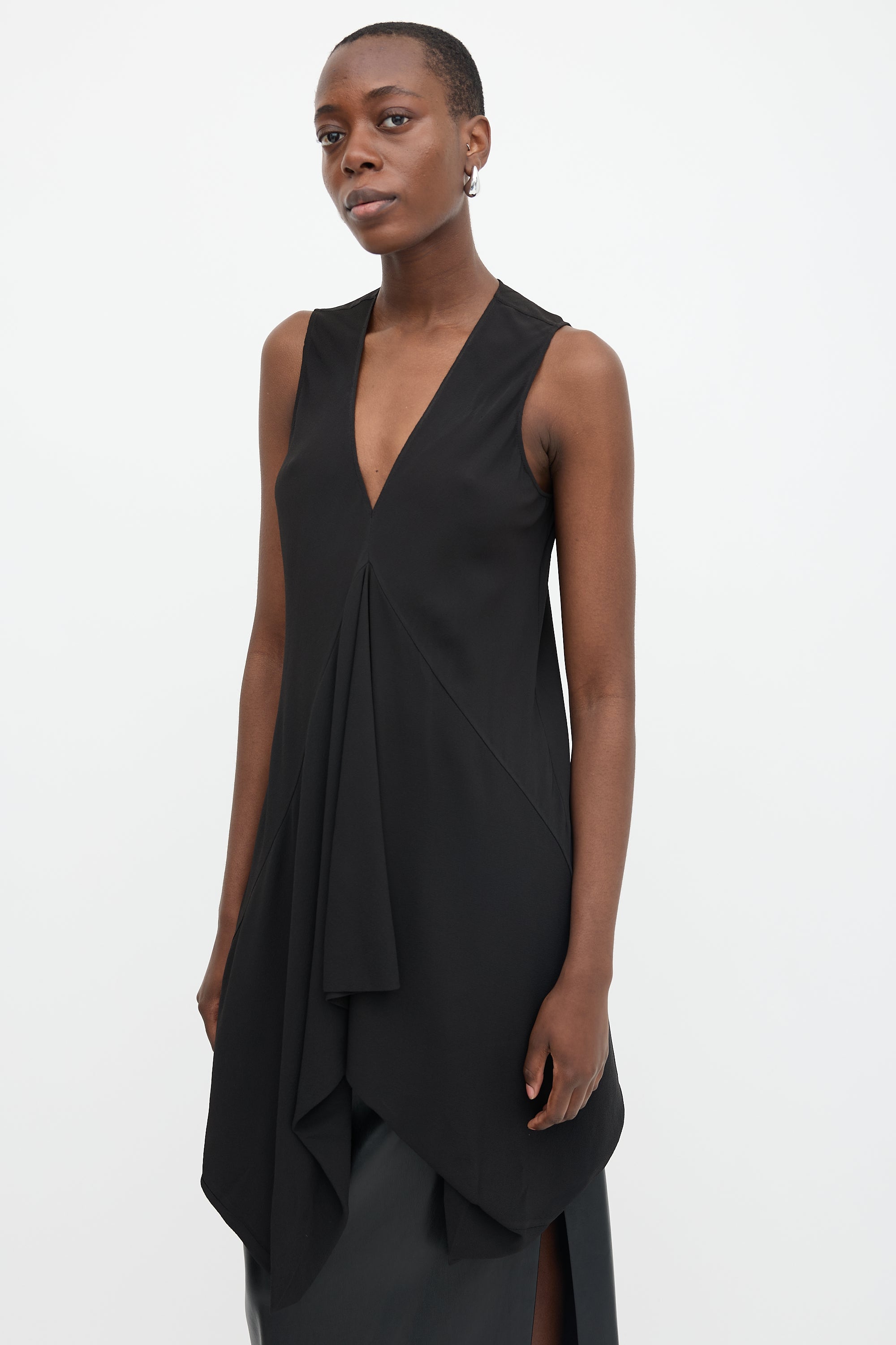 Rick Owens SS 2011 Crepe Handkerchief Top