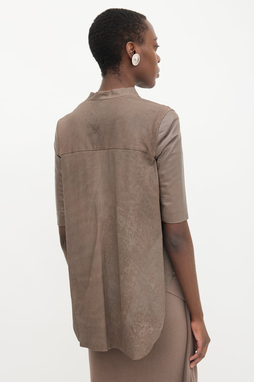 Rick Owens SS 2011 Leather Anthem Jacket