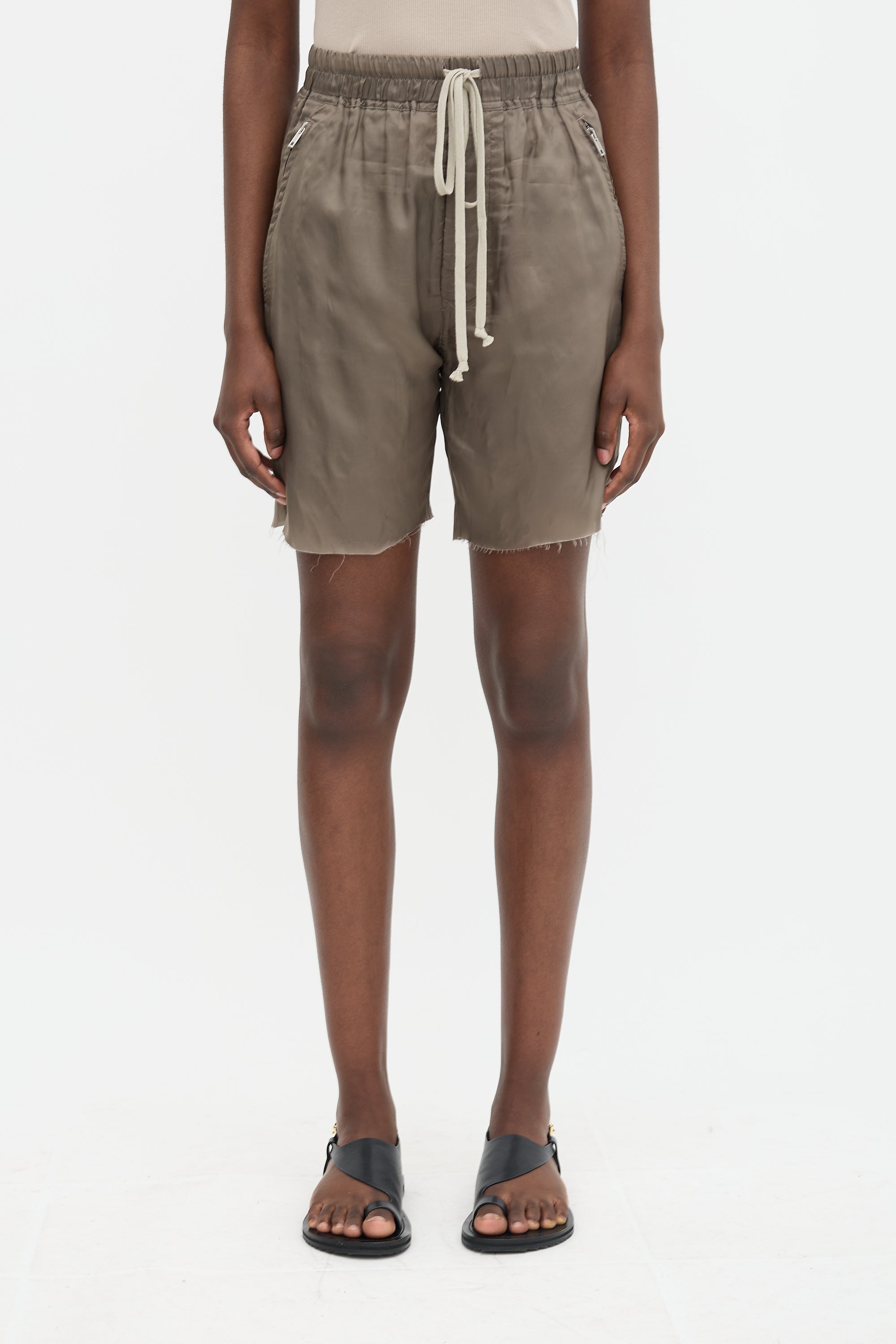 Rick Owens SS 2022 Drawstring Shorts
