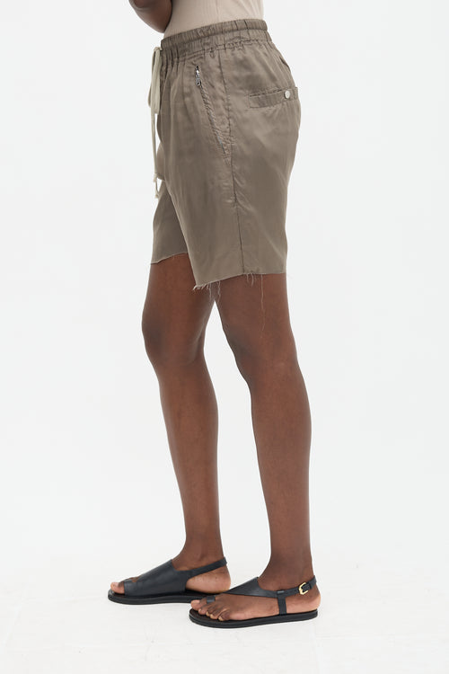 Rick Owens SS 2022 Drawstring Shorts