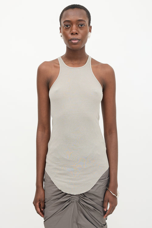 Rick Owens Basic Rib Tank Top