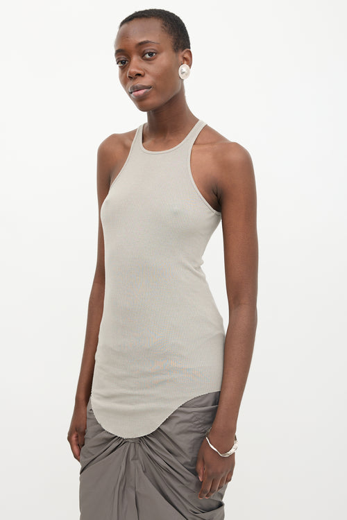 Rick Owens Basic Rib Tank Top