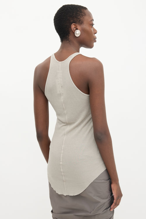 Rick Owens Basic Rib Tank Top
