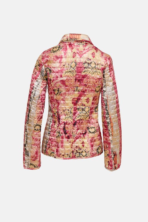 Roberto Cavalli Patterned Quilted Jacket