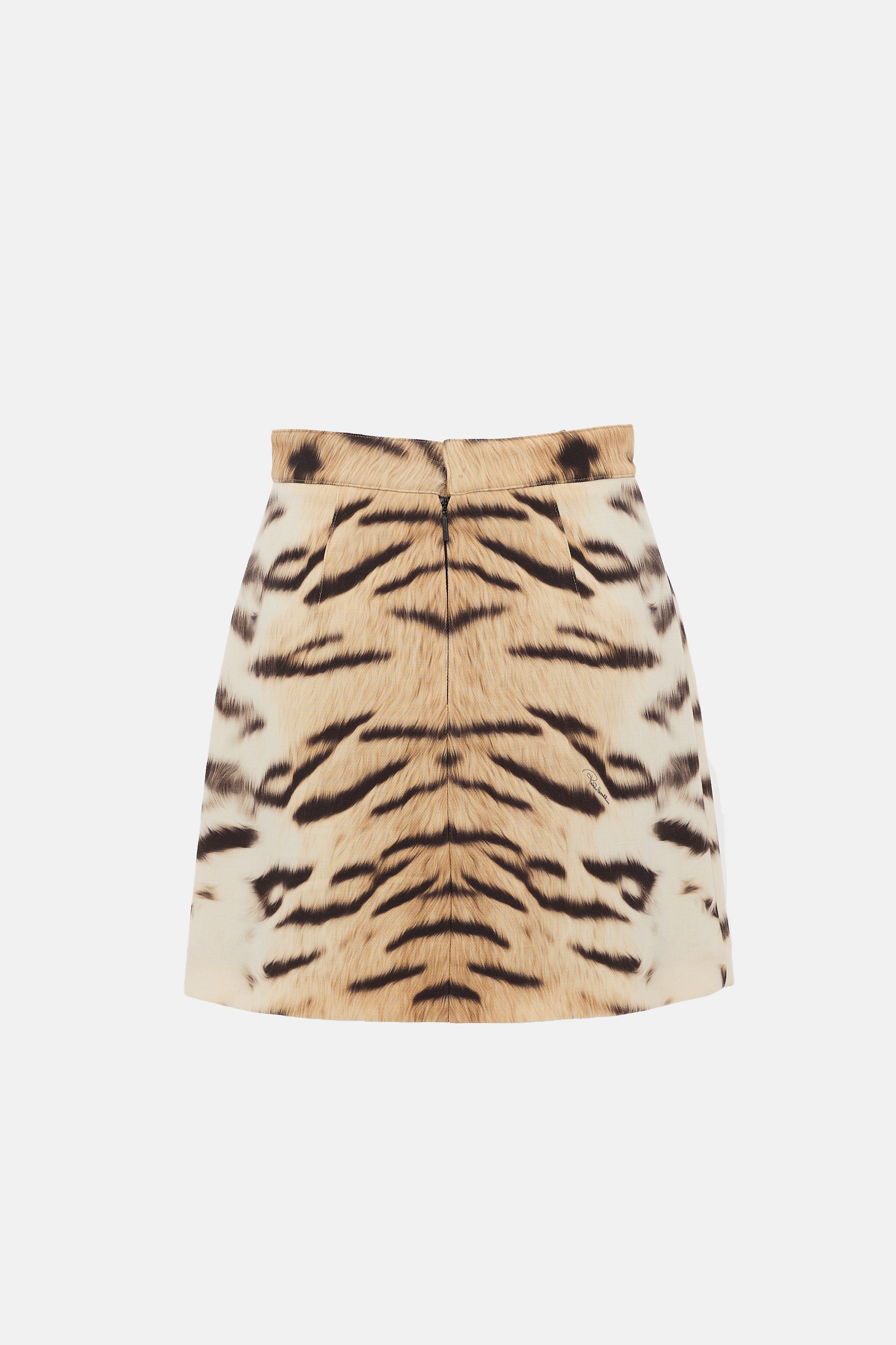 Roberto Cavalli 2000 Printed Mini Skirt