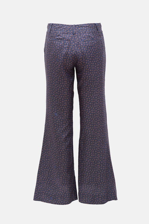 Roberto Cavalli SS 2008 Silk Patterned Pant
