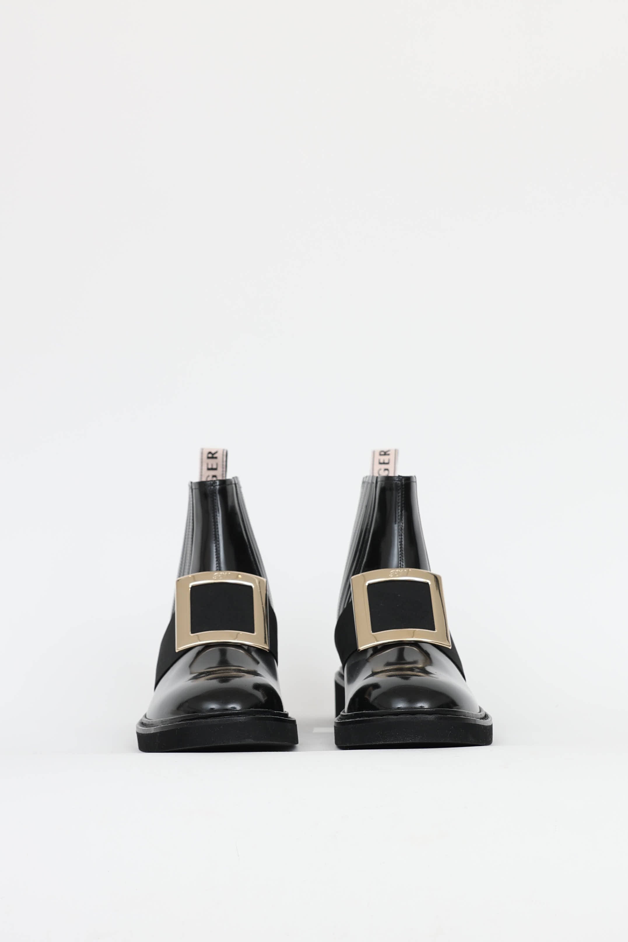 Roger Vivier Patent Viv Rangers Boot