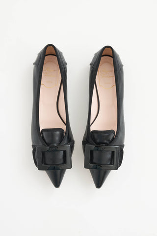 Roger Vivier Gommetine Pointed Flat