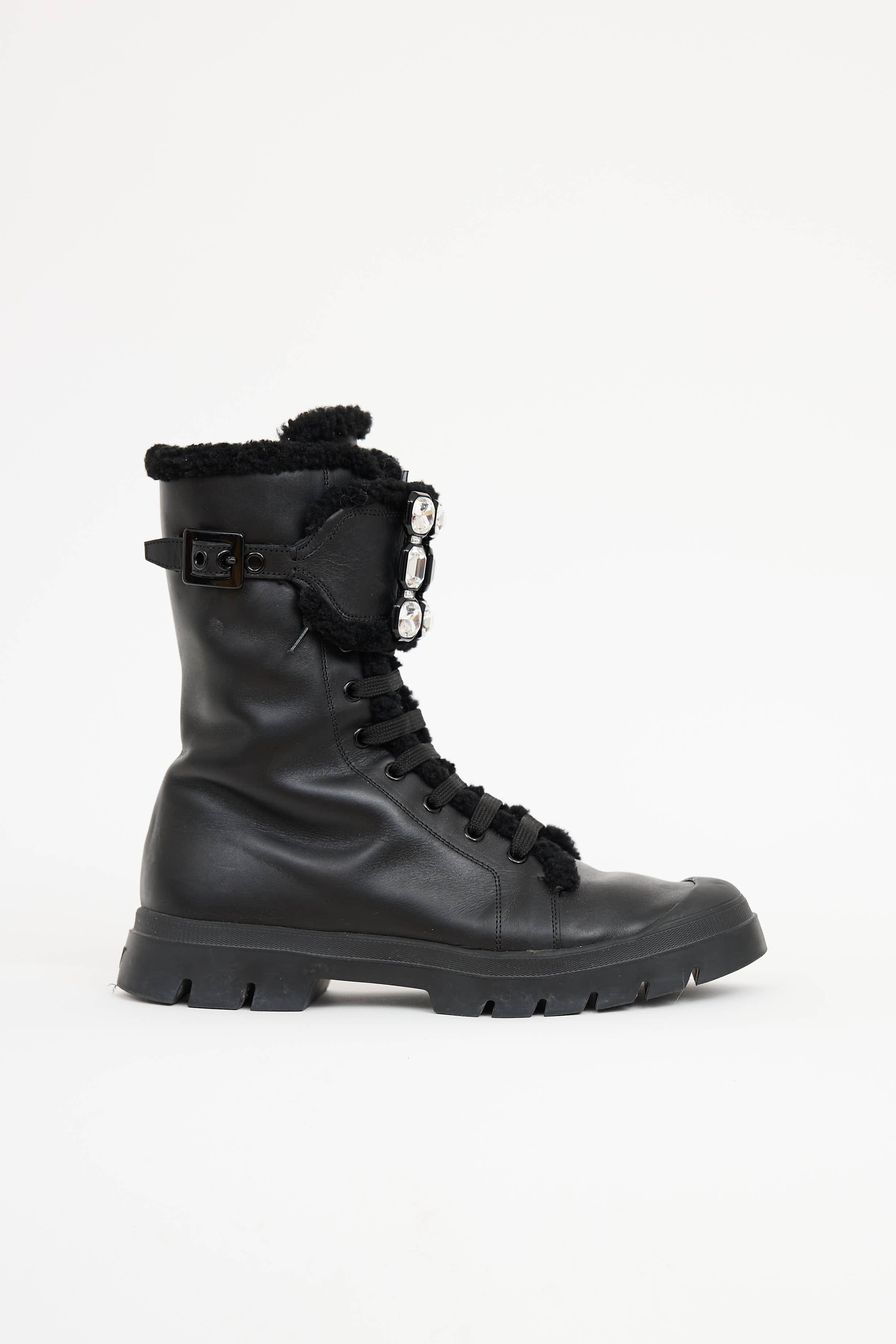 Roger VivierWalky Viv Shearling Boot
