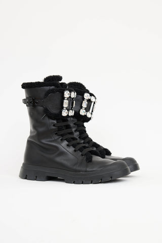 Roger VivierWalky Viv Shearling Boot
