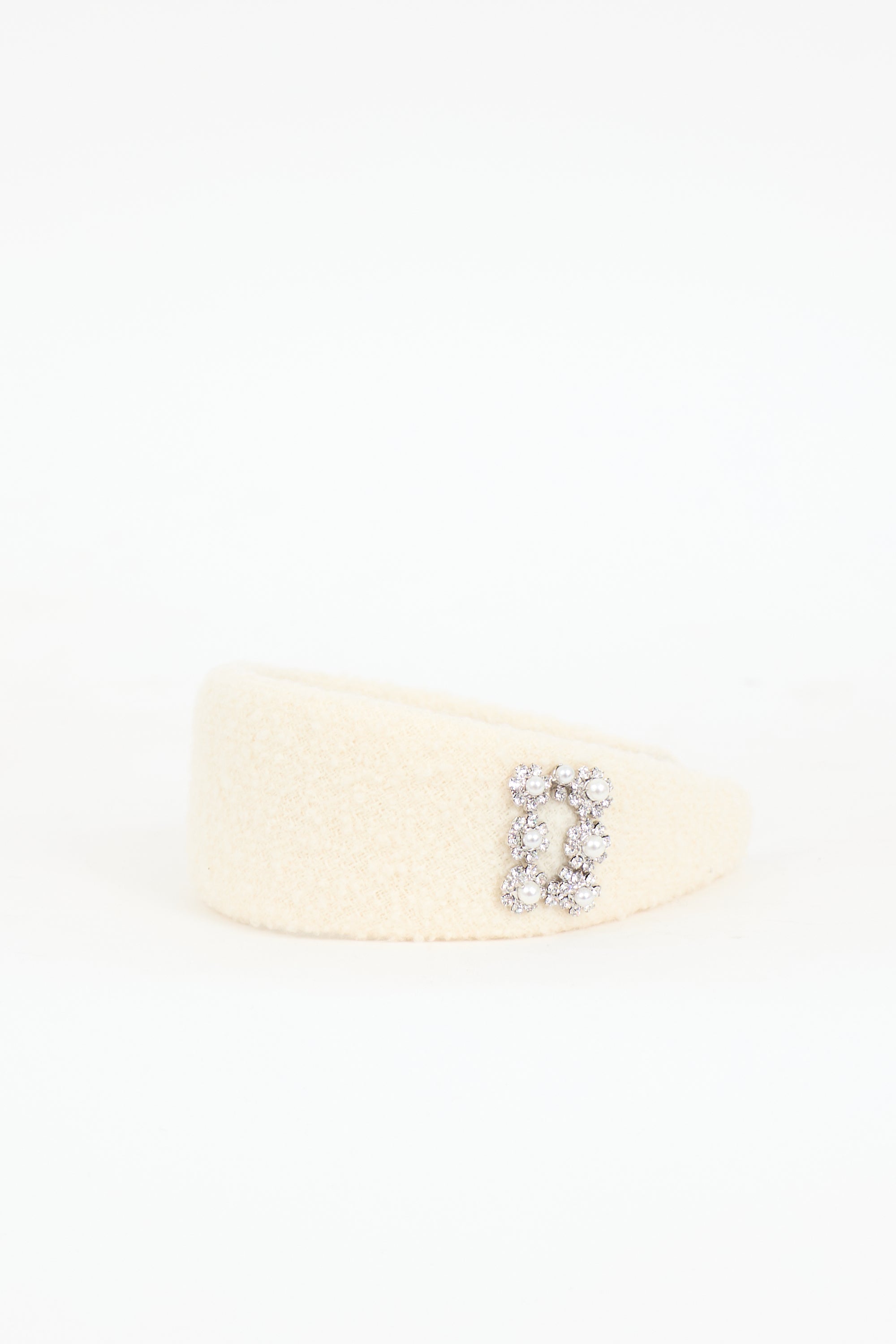 Roger Vivier Bouclé Efflorescence Headband