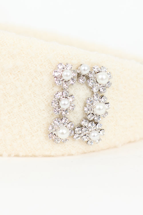Roger Vivier Bouclé Efflorescence Headband