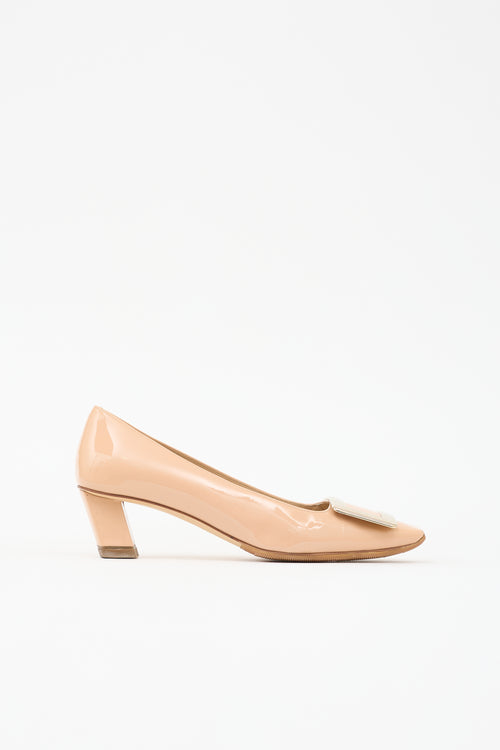 Roger Vivier Patent Leather Belle Vivier Pump