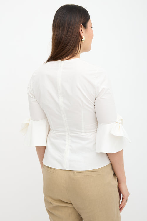 Roksanda Bow Sleeve Blouse