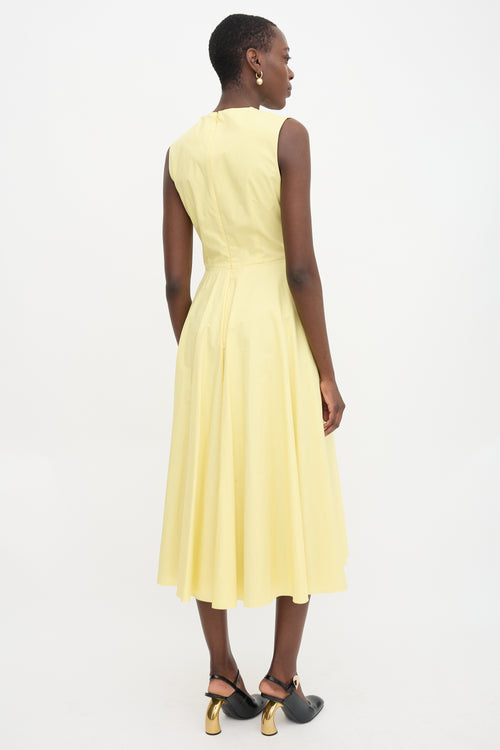 Roksanda Crepe Brigitte Bow Dress
