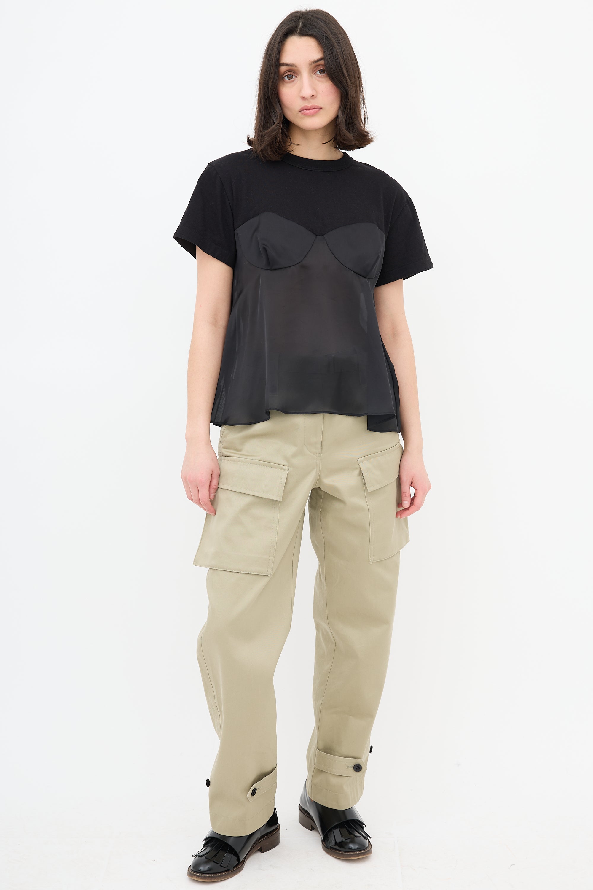 Sacai Bustier T-Shirt