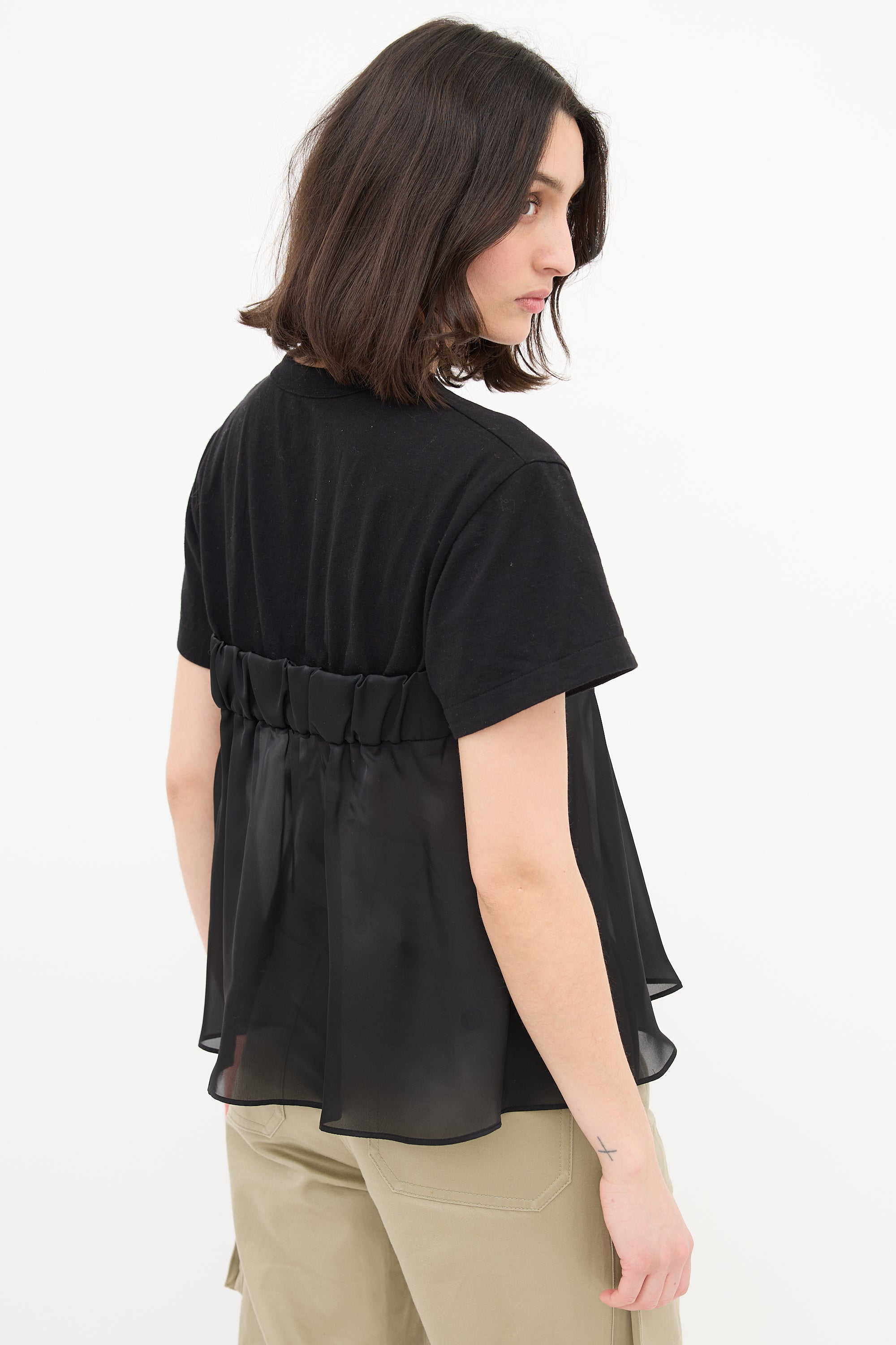 Sacai Bustier T-Shirt