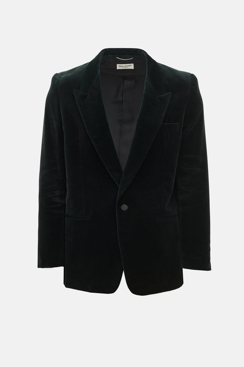 Saint Laurent Velvet Blazer