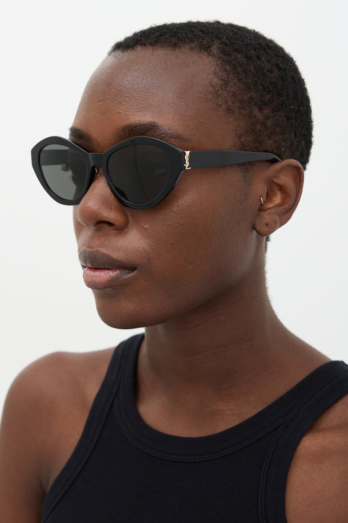 Saint Laurent SL M60 Tapered Sunglasses