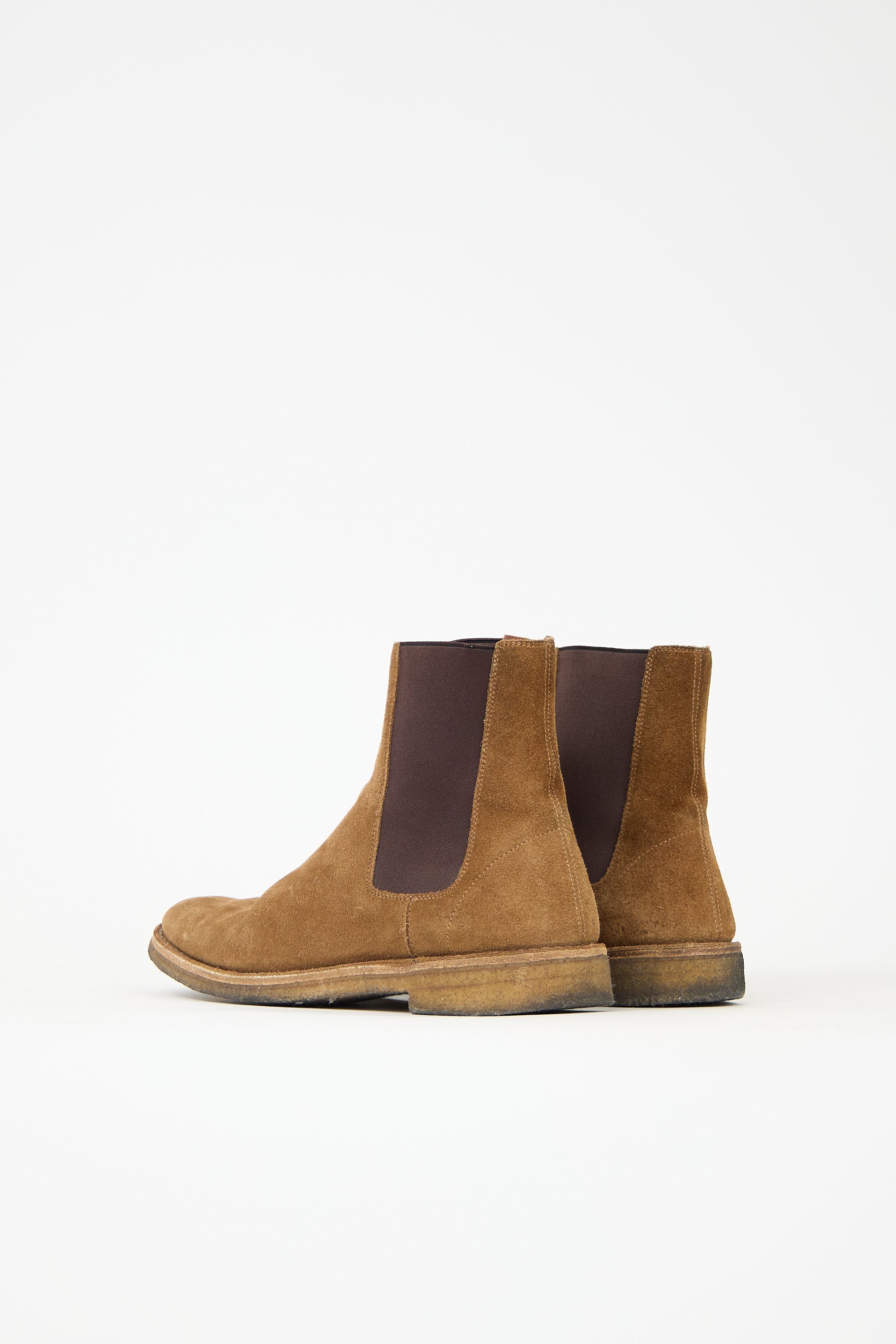 Saint Laurent Suede Chelsea Boot