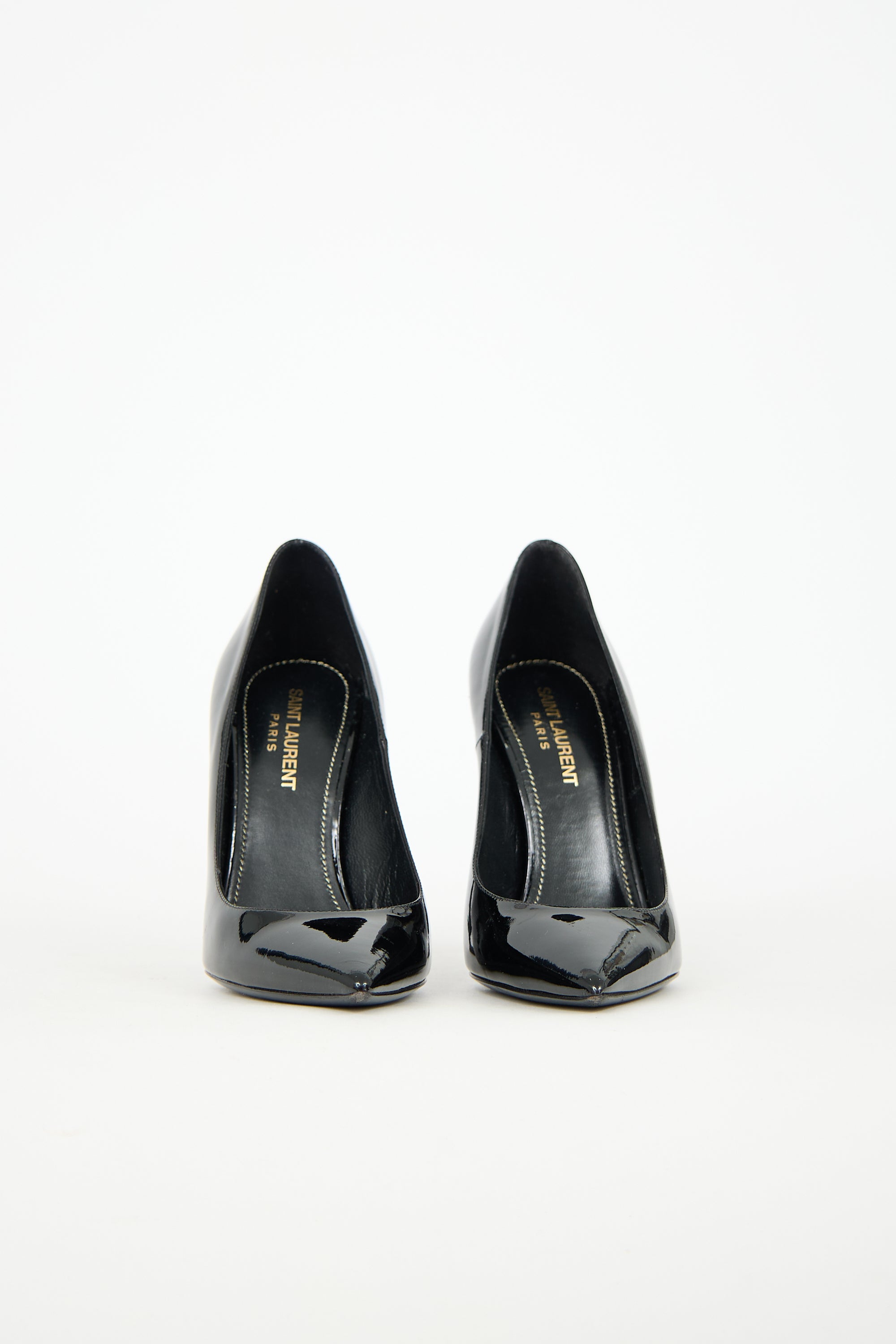 Saint Laurent Patent Opyum Heel