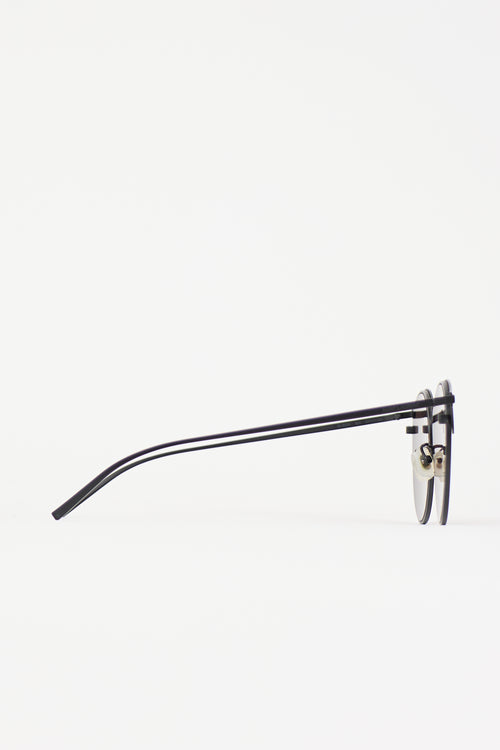 Saint Laurent SL202K Square Sunglasses