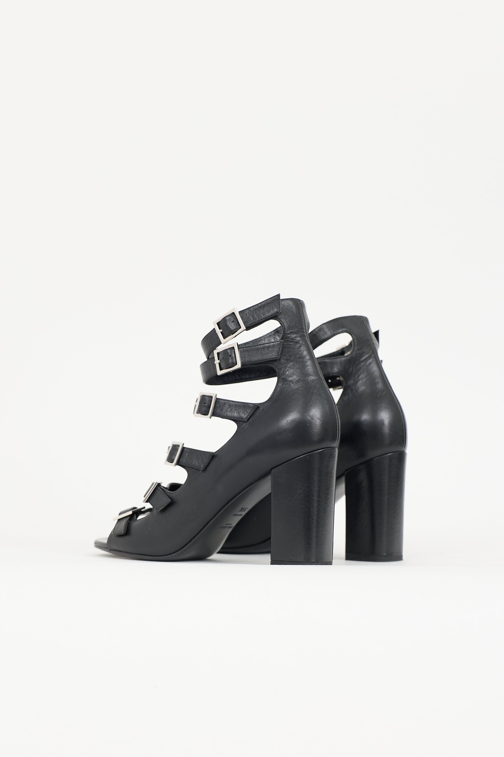 Saint Laurent Leather Babies Heel