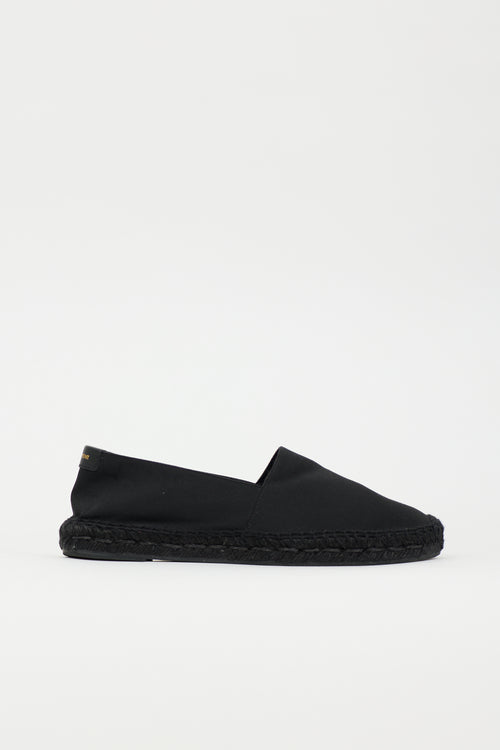 Saint Laurent Canvas Espadrille Flat