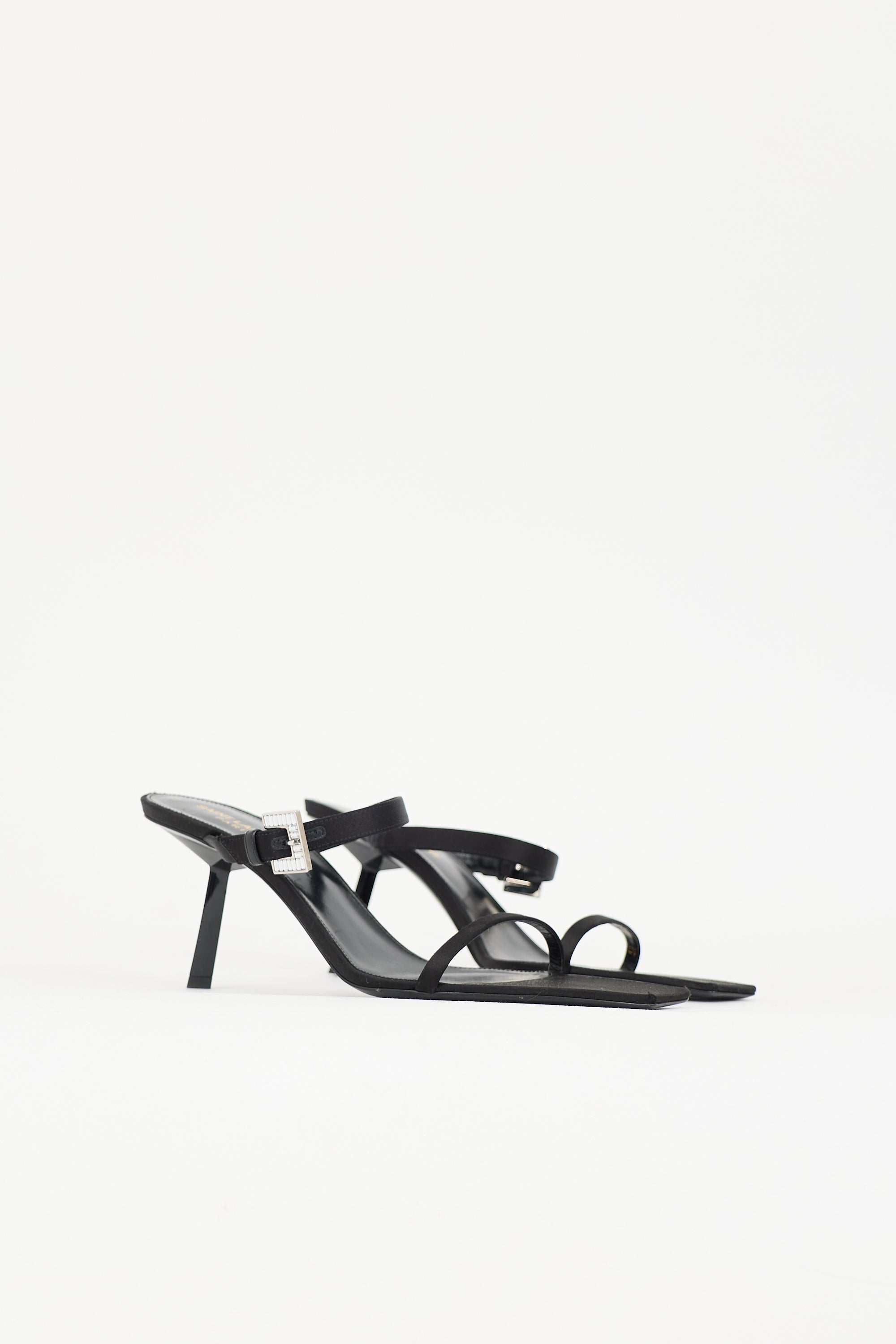 Saint Laurent Satin Hope Sandal